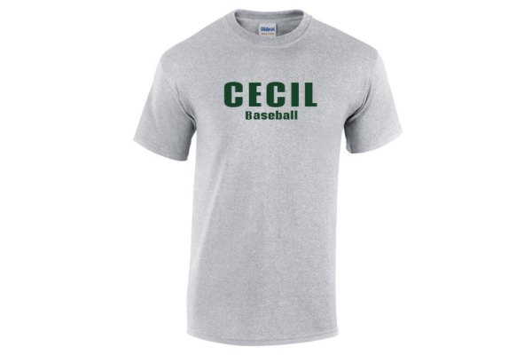 Cecil Baseball Alternate Tee